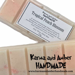 TROPICAL PEACH BLOSSOM Soy Wax Melt Bar