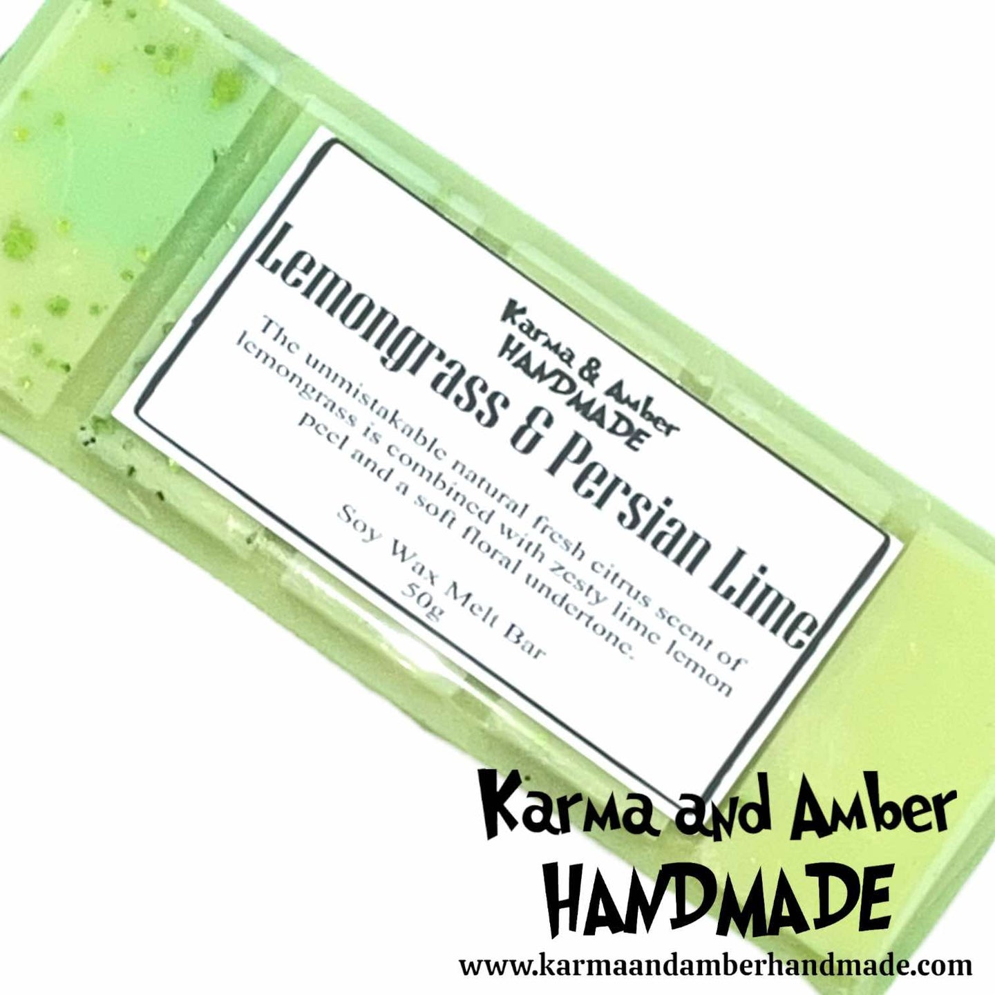 LEMONGRASS & PERSIAN LIME Soy Wax Melt Bar