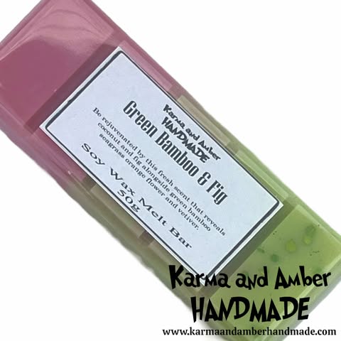 GREEN BAMBOO & FIG Soy Wax Melt Bar