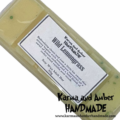 WILD LEMONGRASS Soy Wax Melt Bar