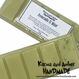 AVOCADO MINT Soy Wax Melt Bar