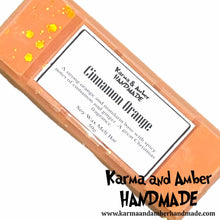 CINNAMON ORANGE Soy Wax Melt Bar