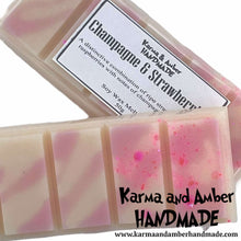 CHAMPAGNE & STRAWBERRIES Soy Wax Melt Bar