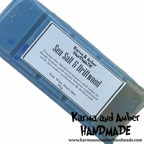 SEA SALT & DRIFTWOOD Soy Wax Melt Bar