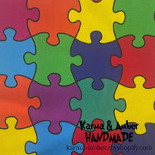 -Puzzle Pieces- SENSORY WEIGHTED LAP PAD