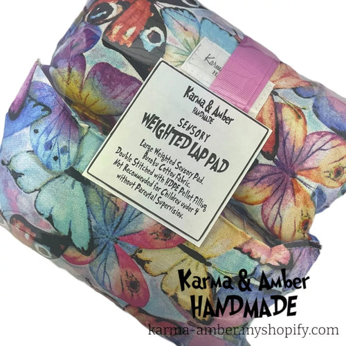 -Butterflies- SENSORY WEIGHTED LAP PAD